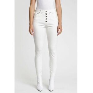 Pistola | Aline Exposed Button High Rise Skinny